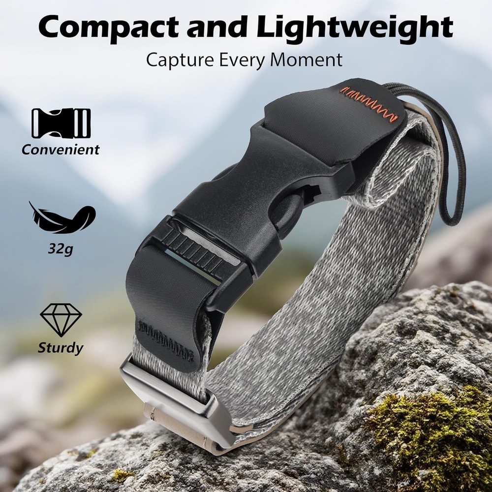 Camera Wrist Strap with Quick Release Buckle. Sturdy Nylon Rope Hand Strap Co...
