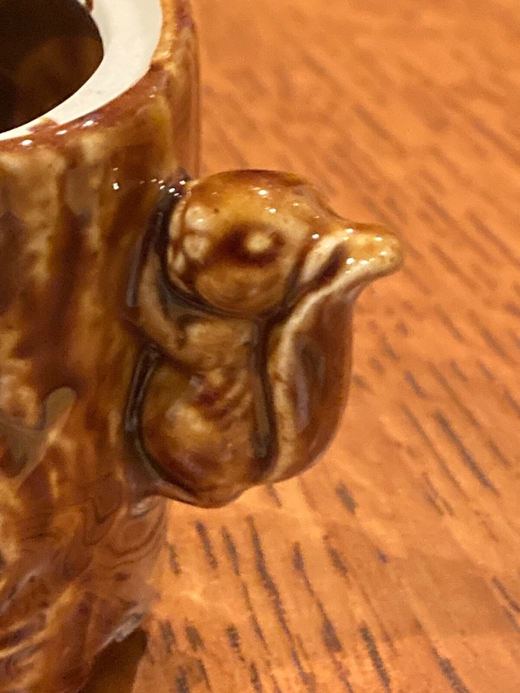 Vintage Mt. Rushmore & Squirrel Sugar Bowl - Replacement Base