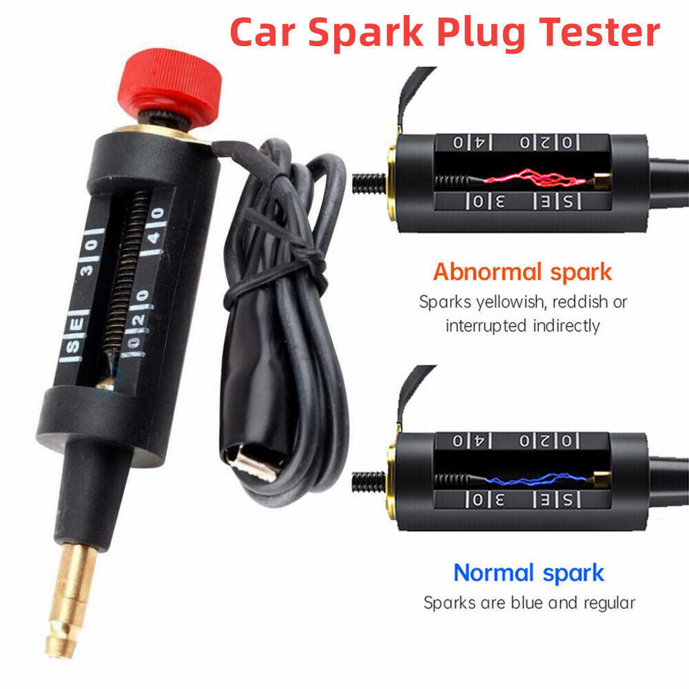 Spark Plug Tester Car Tool Ignition Diagnostic Adjustable Wire Circuit Coil Tool