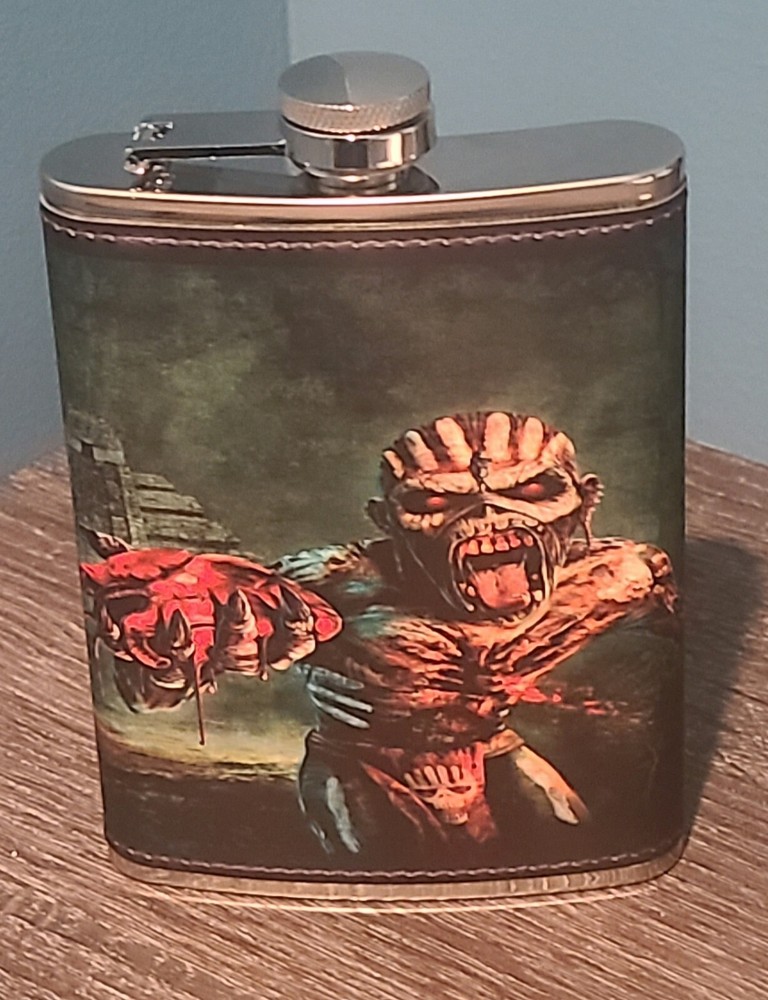 Dio: Holy Diver 8 oz flask custom made NEW