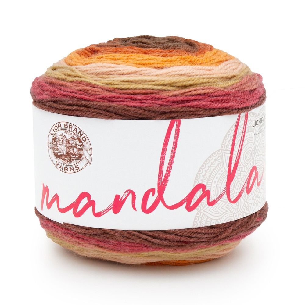 Lion Brand Mandala Yarn-Banshee - 3 Pack