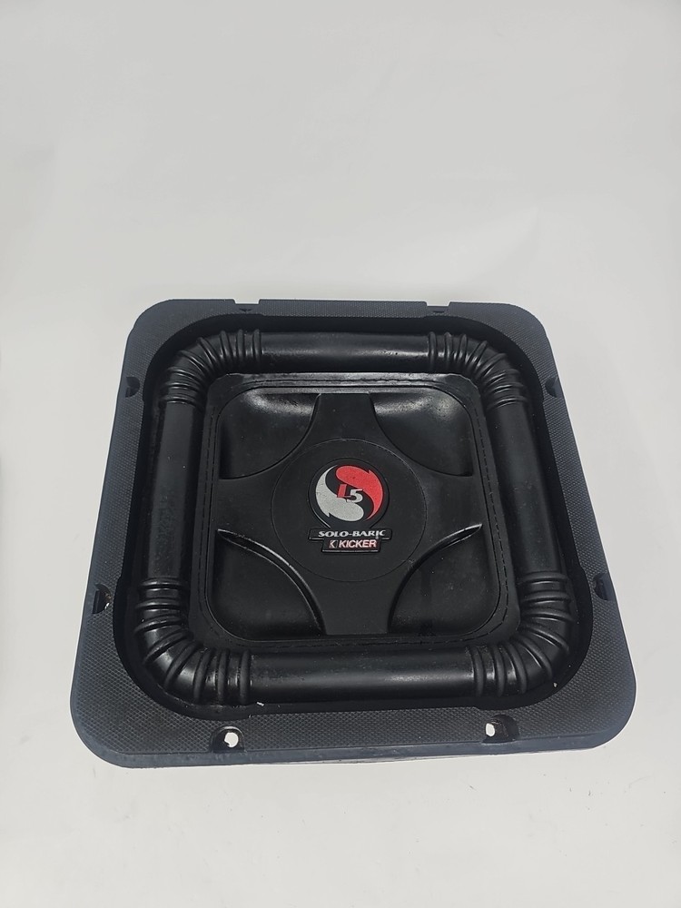 Needs Cleaning Kicker Solo Baric Speakers S8L5