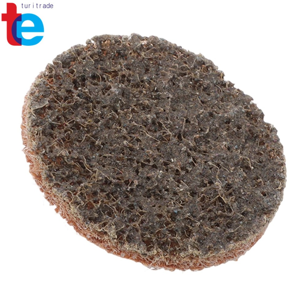 25 Pcs Quick Change Surface Conditioning Disc (Brown Coarse, 2 Inch)
