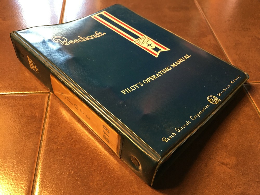 Beechcraft B-19, Sport 150 Pilot's Operating Manual