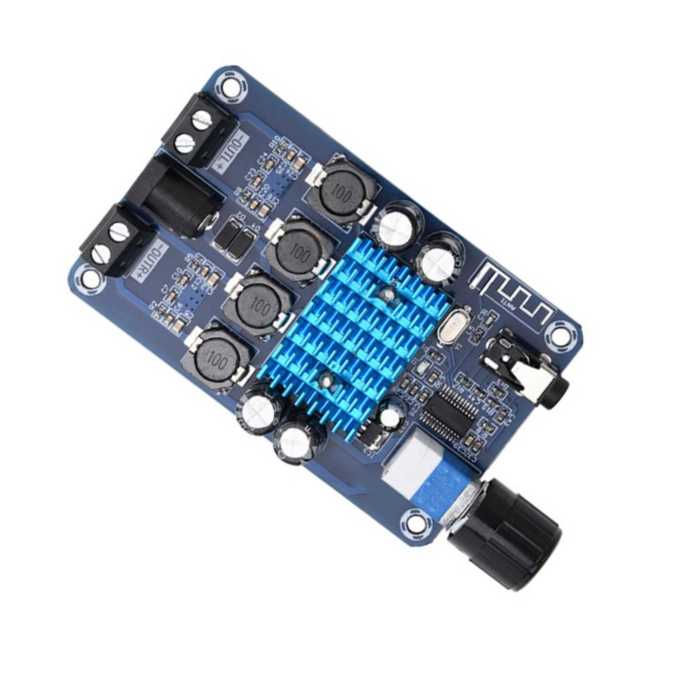 1.97in Digital Power Amplifier Board Class D Bluetooth 50W*2 Audio