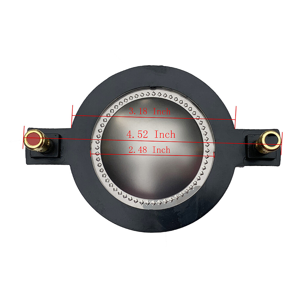 51MM Titanium Compression Replacement Diaphragm For Speaker Driver Tweeter Horn