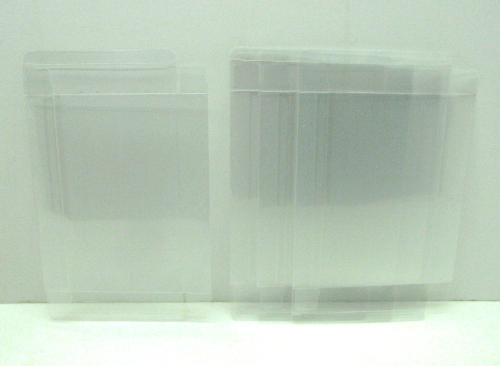 50x SEGA GENESIS CIB GAME - CLEAR PLASTIC PROTECTIVE BOX PROTECTOR SLEEVE CASE