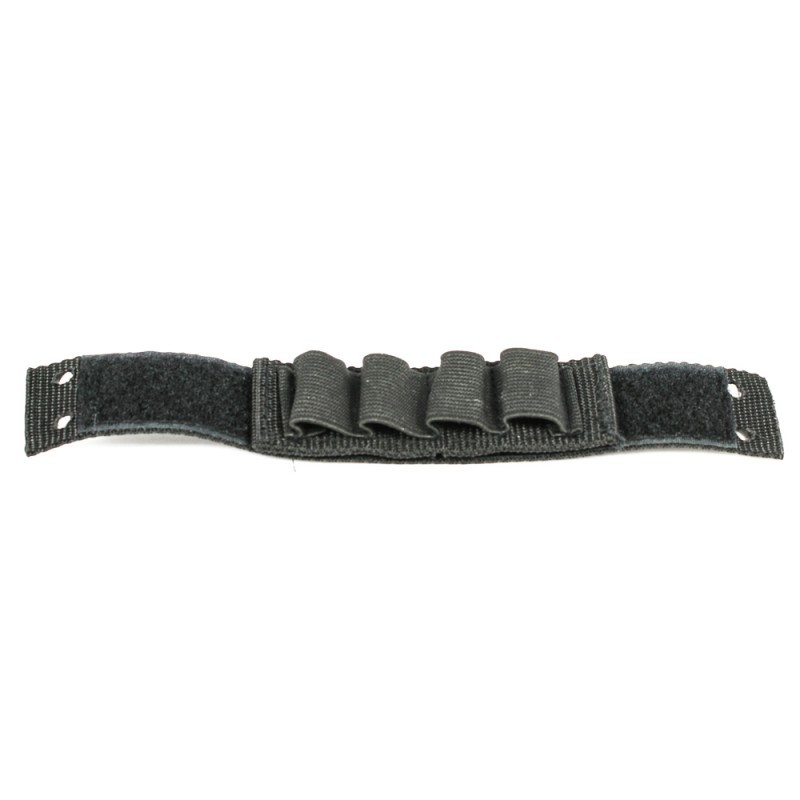 SHELL HOLDER BLACK 4 ROUND HOLDER STRAP KIT 12GA /20GA