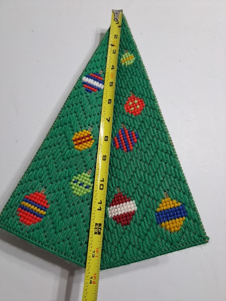 Hand Sewn Christmas Tree Shaped Decor