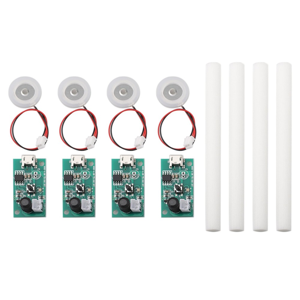 Innovative 4PCS Mist Making Modules Designed with Secure Rubber Seals Inside