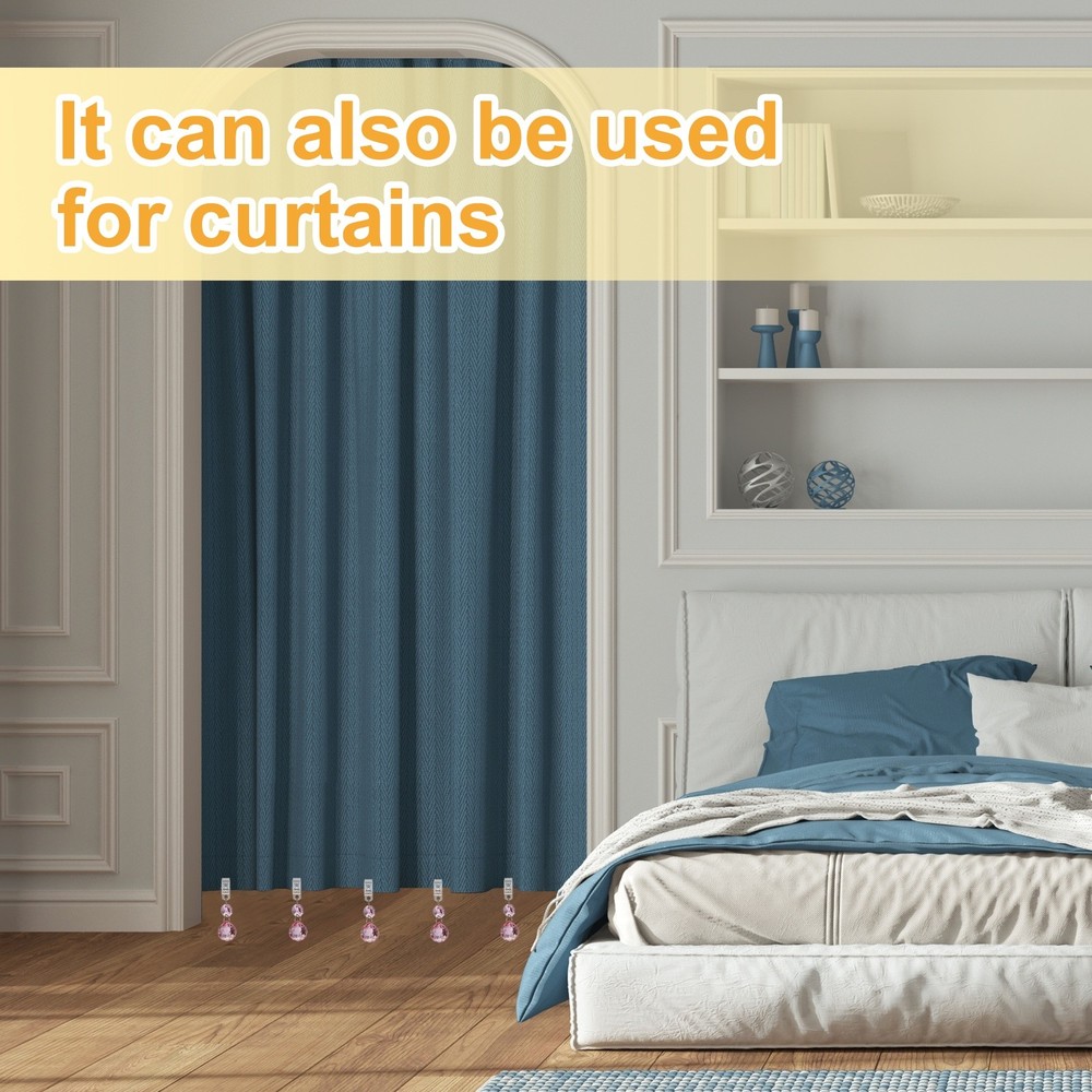 8Pcs Tablecloth Weights, Maple Leaf Shape Curtain Weight, AB Color