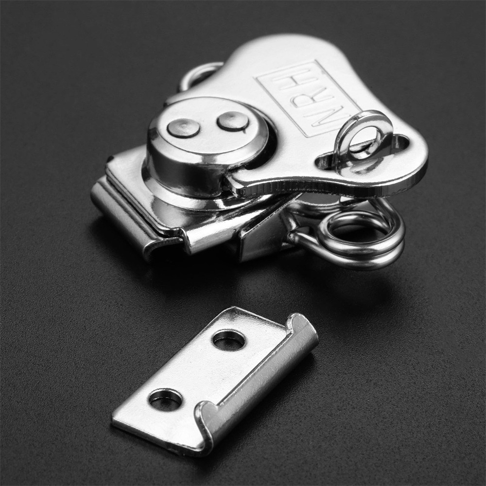 Spring Loaded Butterfly Toggle Latch Hardware Suitcase Hasp Chest Case Box Catch