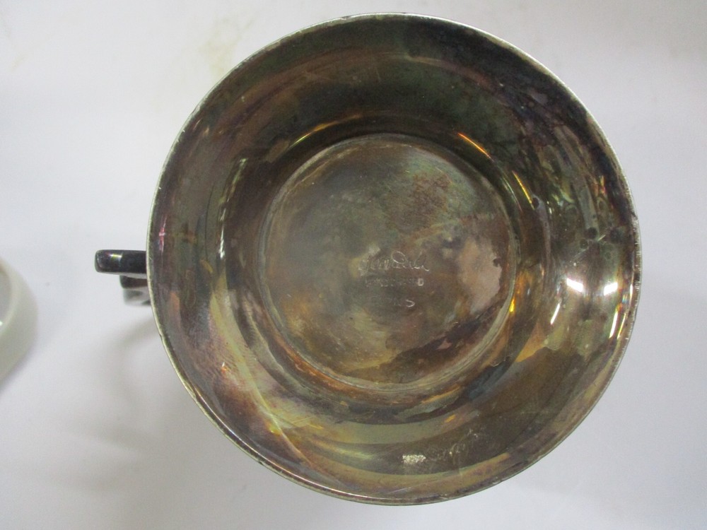 Vintage Leonard Creamer Silver Plate SilverPlate 4” Tall
