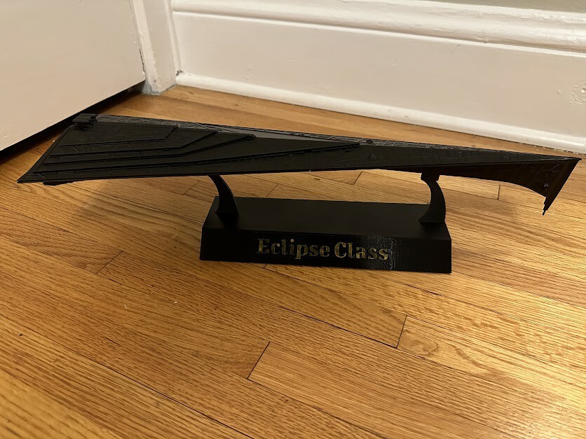 Star Wars Armada Eclipse Super Star Destroyer Full Scale With Display Stand