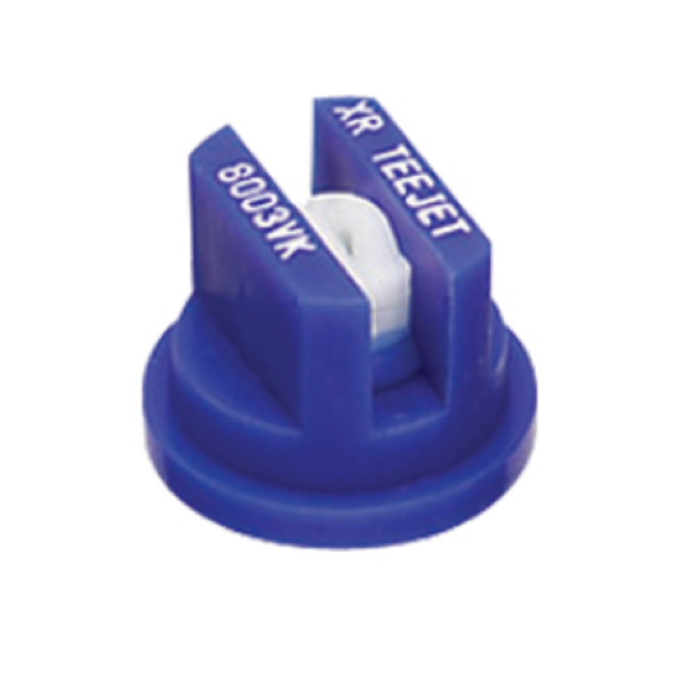 XR8003-VK Teejet Ceramic Nozzle, Extended Range Flat Spray Tip, Blue