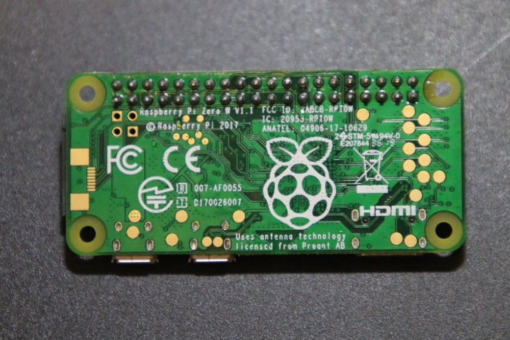 Raspberry Pi Zero WH V1.1 Wireless w/ Headers - Used Great Condition