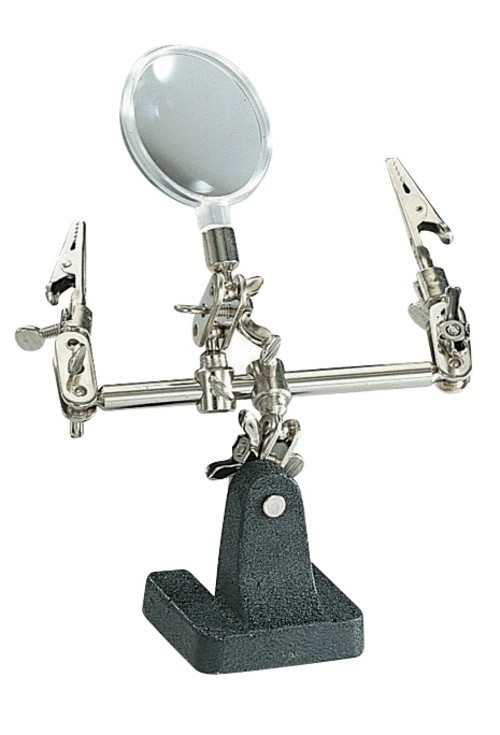 Double Hands Holder w Magnifier