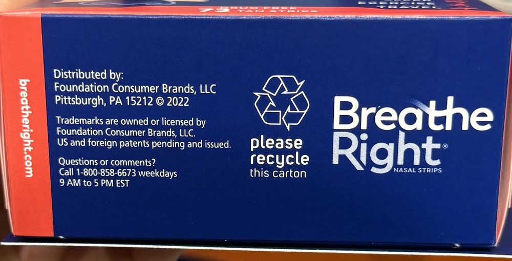 Breathe Right Extra Strength Tan Nasal Strips 72 Tan Strips Same Day Shipping