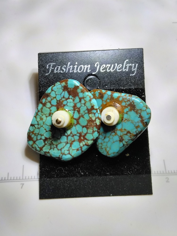 vintage pawn turquoise Earrings