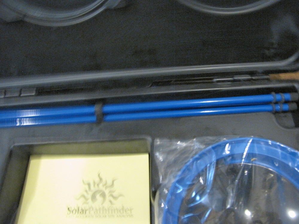 Solar Pathfinder Solar Site Analysis Tool Complete Kit Compass Dome Case USA