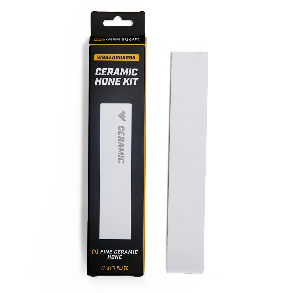 Work Sharp Professional Precision Adjust Ceramic Hone 6" x 1" x .125", White