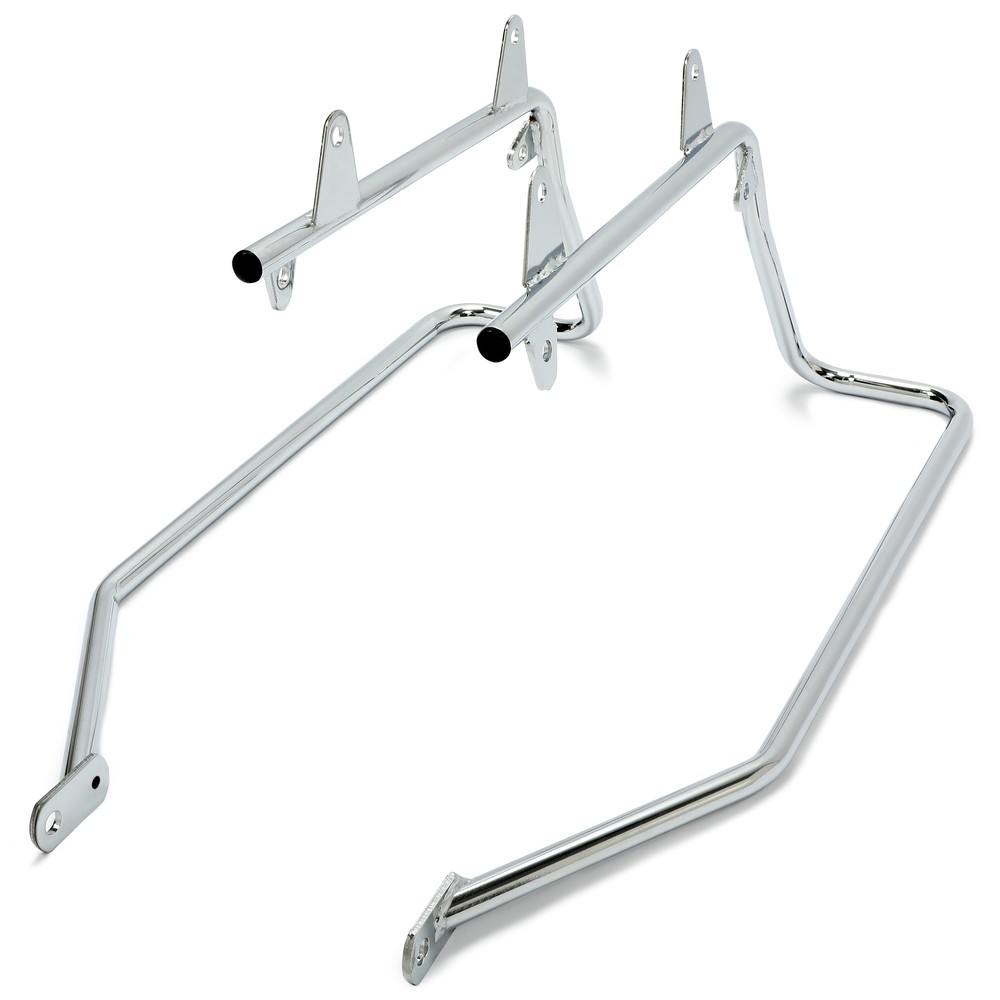 Hard Saddlebag Saddle bag Conversion Brackets For Harley Softail w/ Hardware