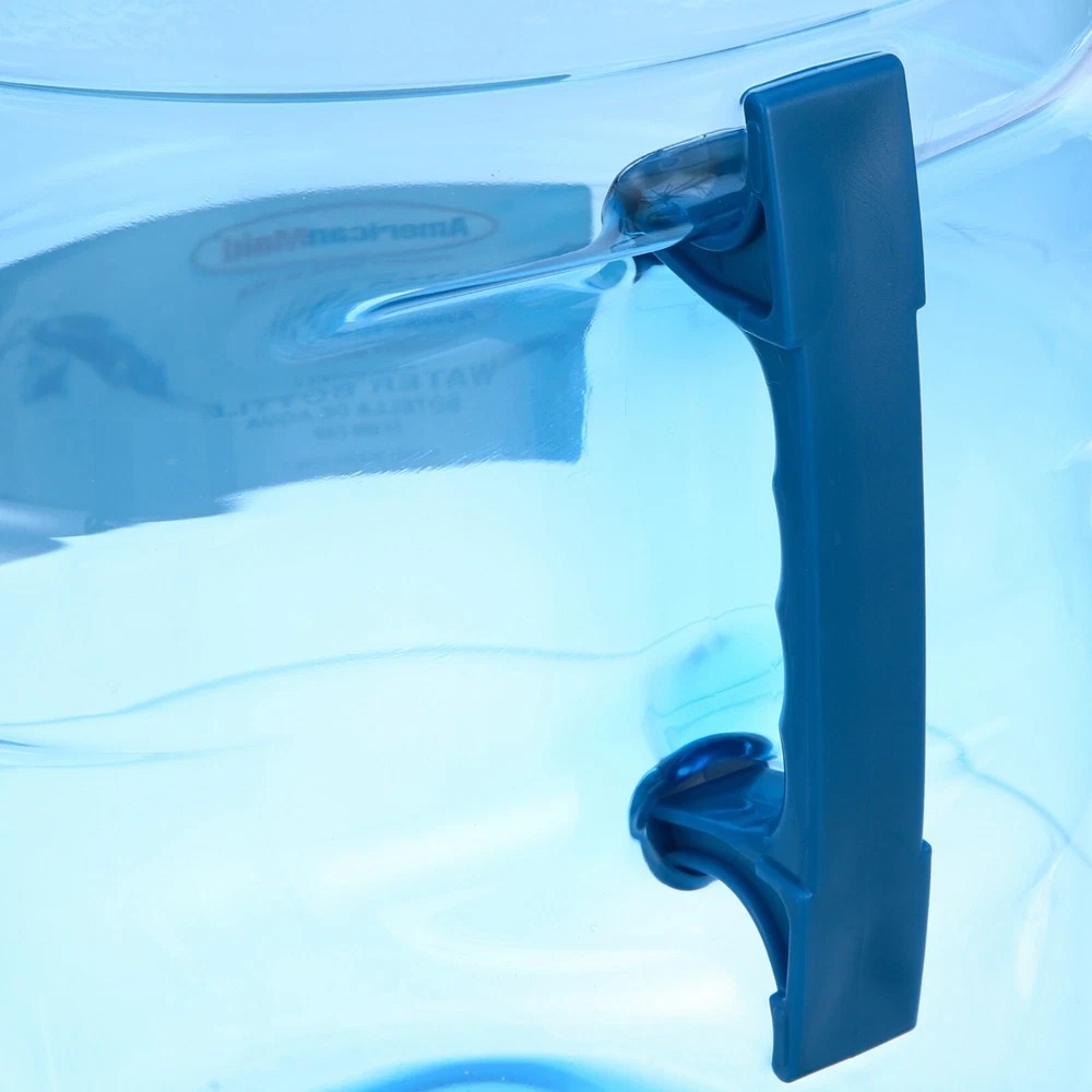 Large Reusable 5 Gallon Water Bottle Jug Container BPA Free Home Office (2 Pack)