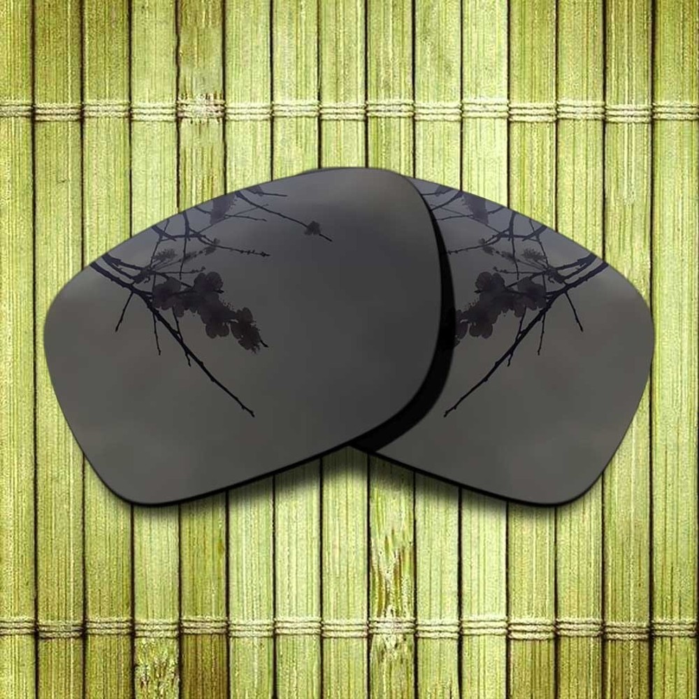Black&Silver Replacement Lens for-Oakley Drop Point Polarized