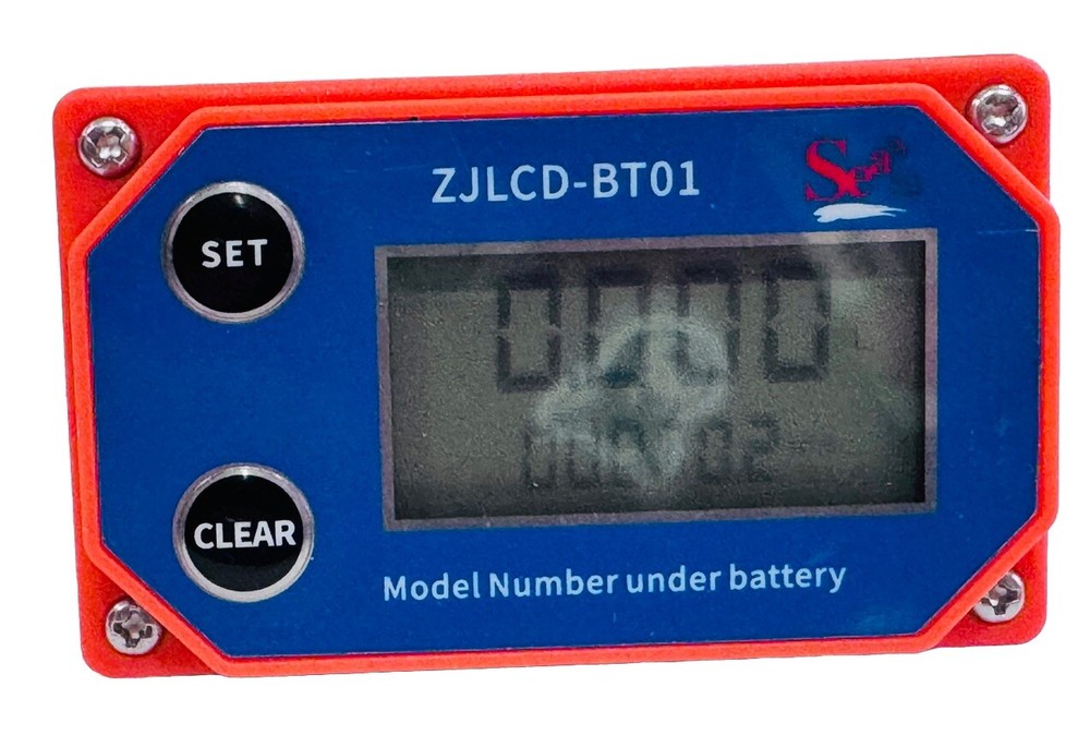 Stainless Digital Flow Meter G1 Thread 10-120L Per Minute