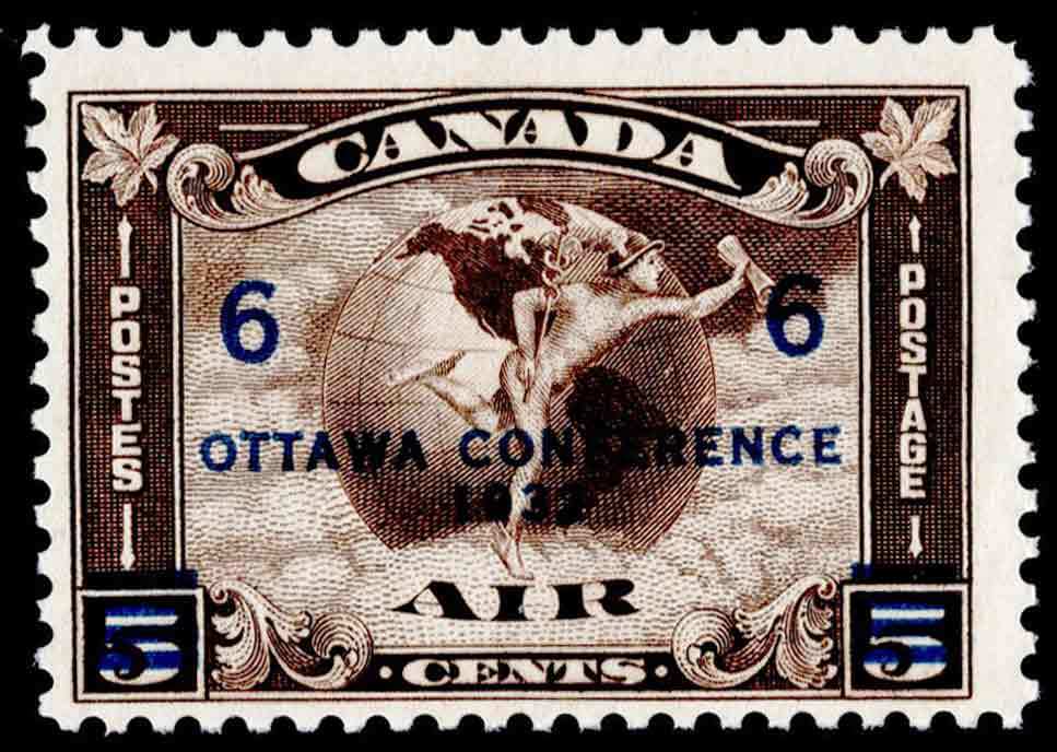 Canada Scott C4 Mint never hinged.