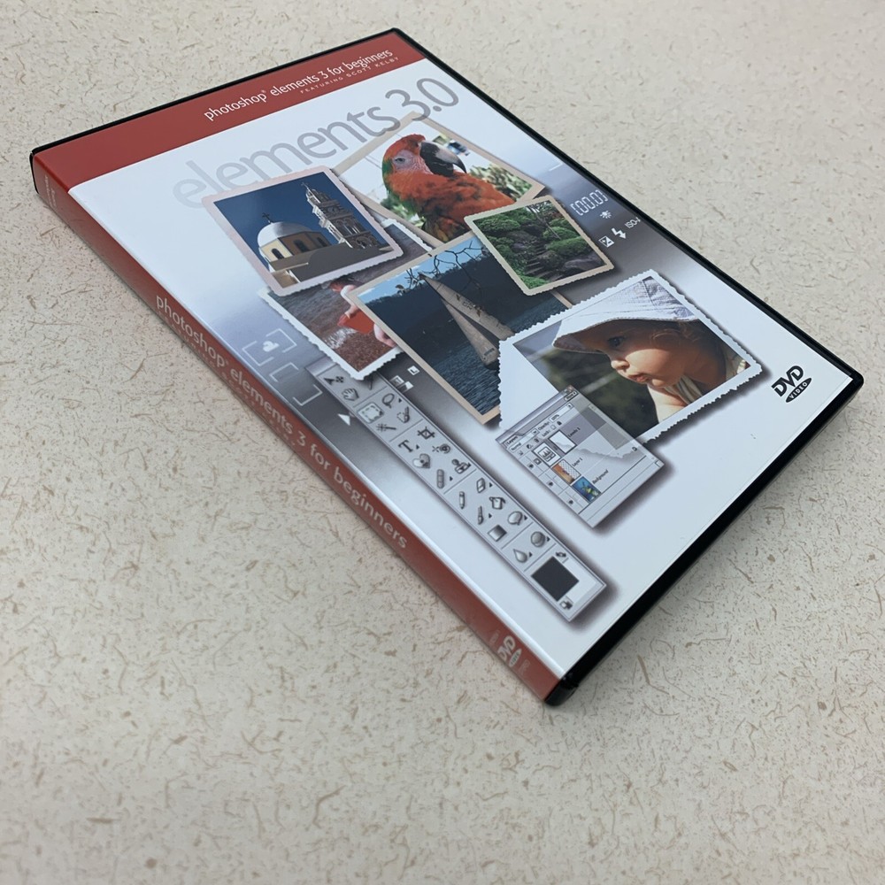 Adobe Photoshop Elements 3 How To DVD with Scott Kelby Software Training