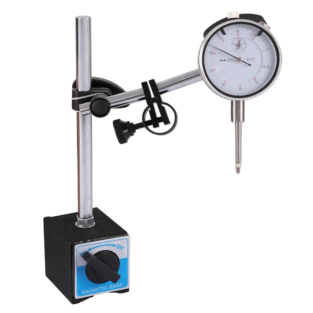 Magnetic Base for Dial Indicator Holder with Fine Adjustable Long Arm Tool St