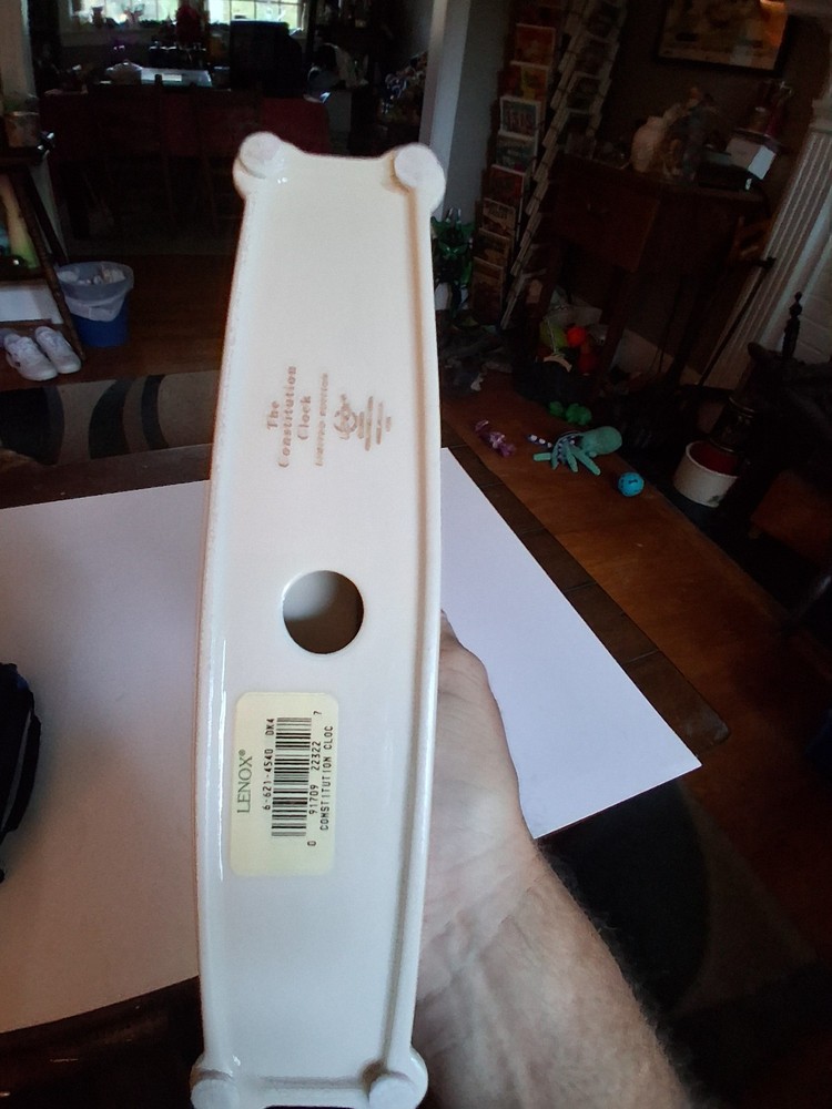 Lenox The Constitution Clock Limited Edition 1994 Clock Does Work