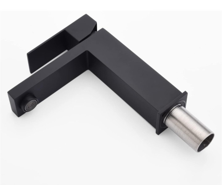Sumerain Matte Black Single Handle Bathroom Faucet