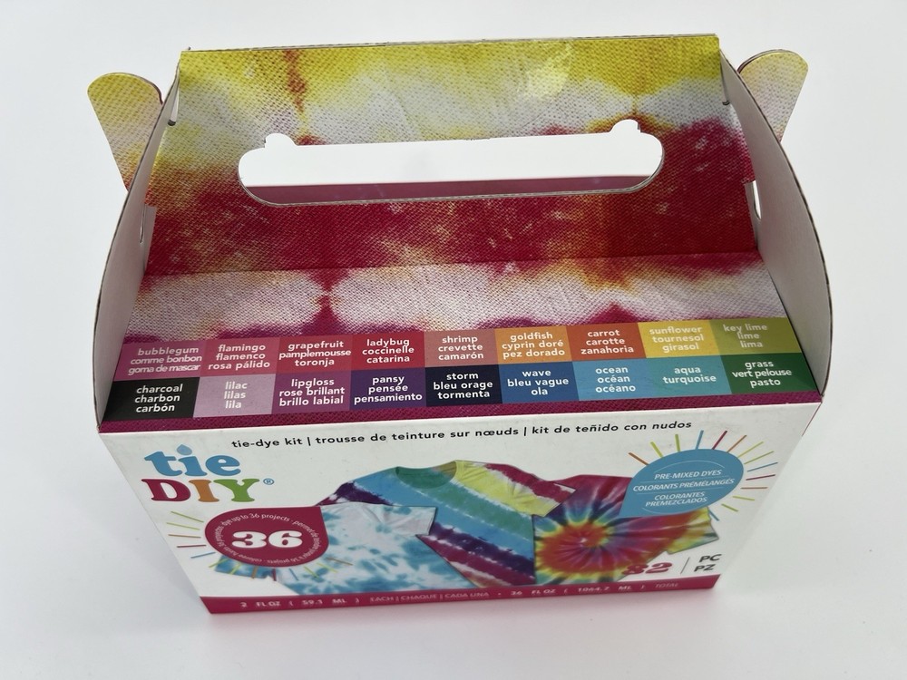 tie DIY Tie-Dye Kit Liquid Dye