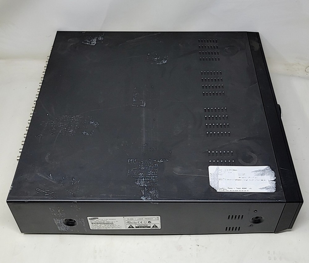 SAMSUNG srd-1650dcn Digital video recorder SEE NOTES