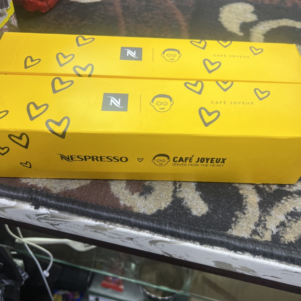2 Nespresso Coffee Café Joyeux
