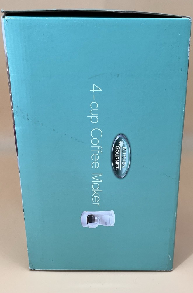 Kitchen Gourmet 4 Cup Coffee Maker