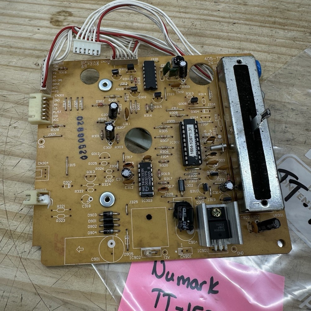 Numark TT-1520 Turntable Parts - Pitch Controller Board W Slider