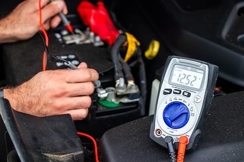 600V True RMS Auto-Ranging Multimeter with Backlight and MAX/MIN; Measures