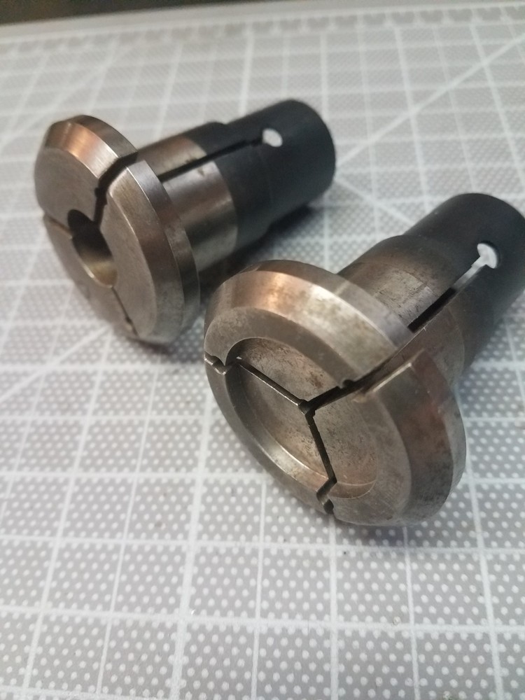 (1 pair) Hardinge 5DS 1" Dead Length Emerdency Collets