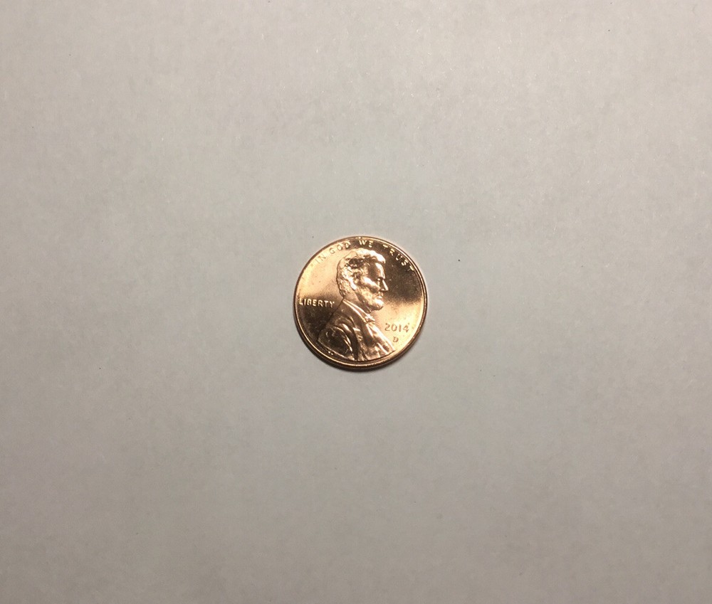 2014 D Lincoln Shield Cent Choice BU Free Shipping !!!
