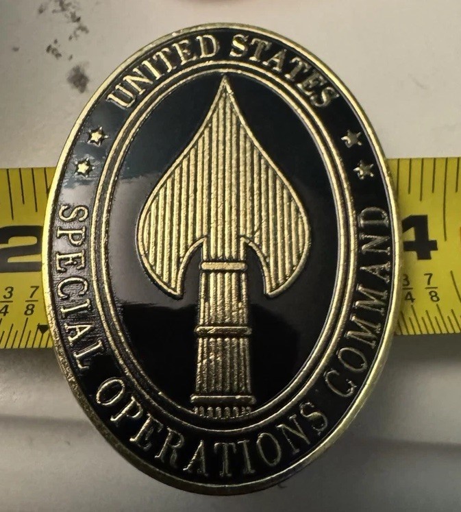 Special Operations Command Challenge Coin