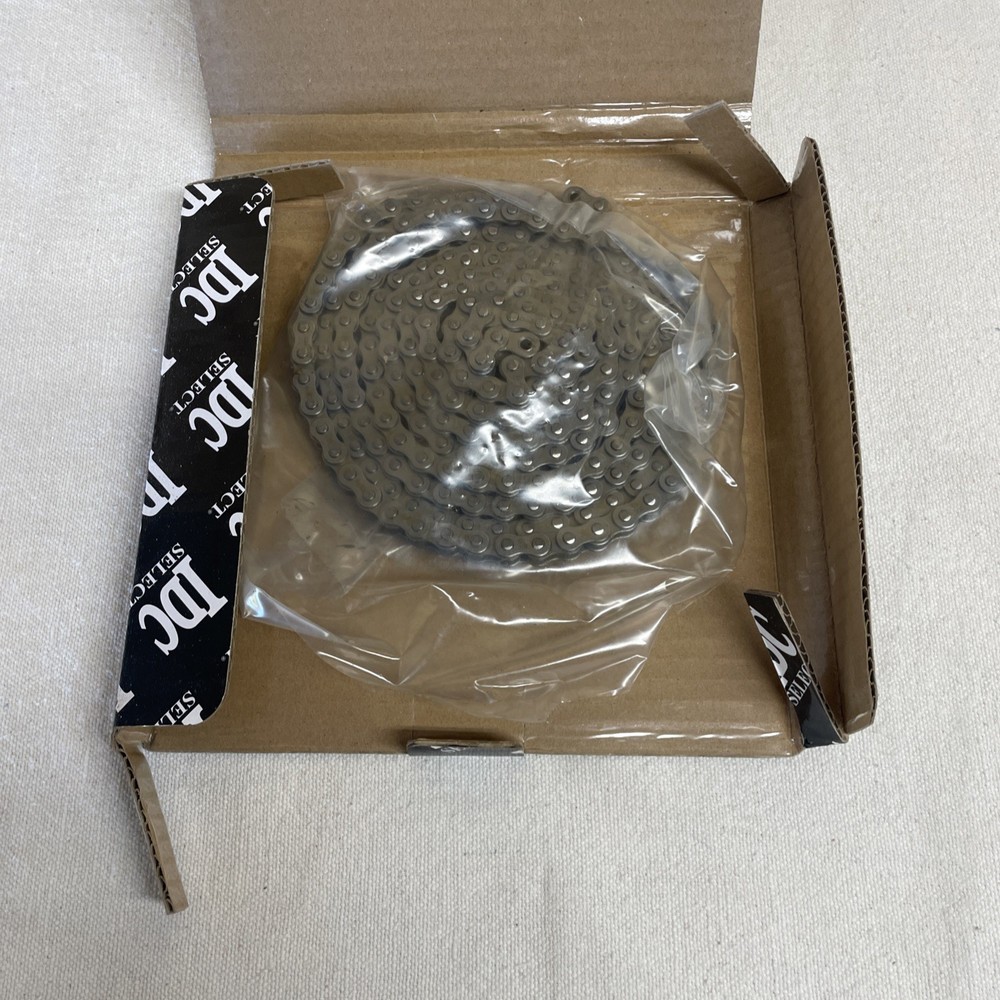 idc select chain no 35-1R solid bushing solid roller 10 feet 2.23 lbs NOS