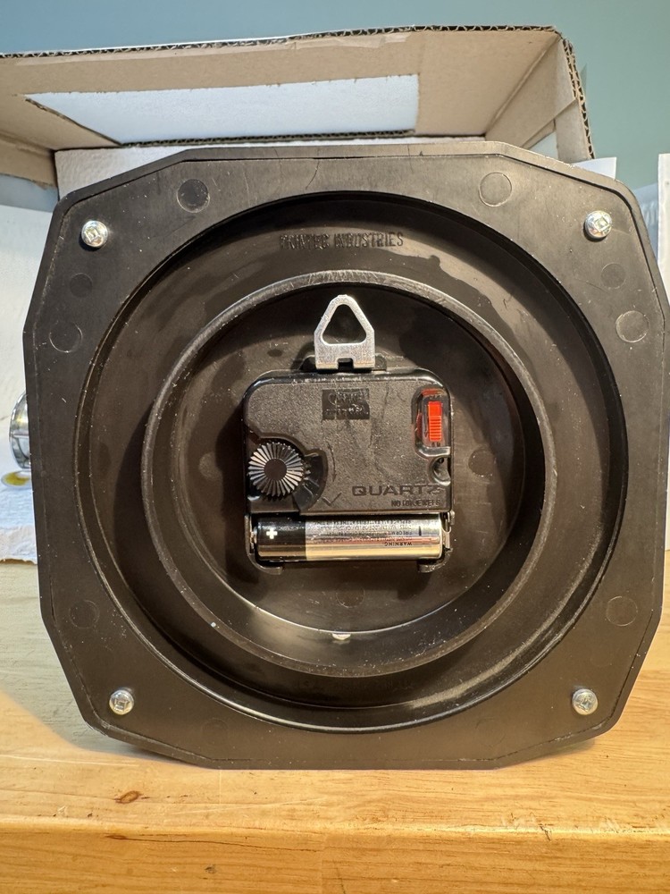 Trintec Classic Altitude Altimeter Aviation Square Clock Tested