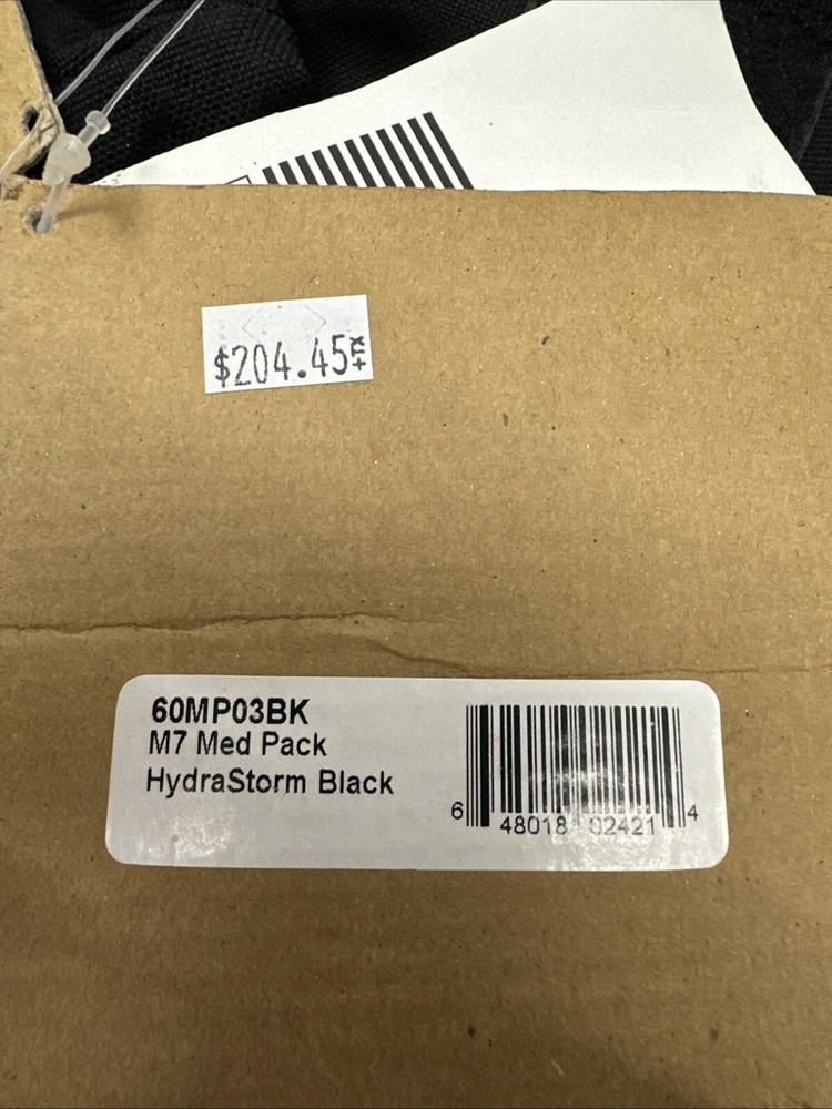 Old School Blackhawk M7 Med Pack Backpack Black IFAK Aid Hydrastorm