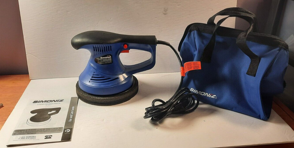 SIMONIZ 8'' RANDOM ORBIT POLISHER MODEL 039-9056-4