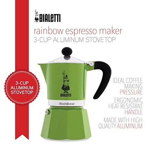 4972 Rainbow Espresso Maker Green