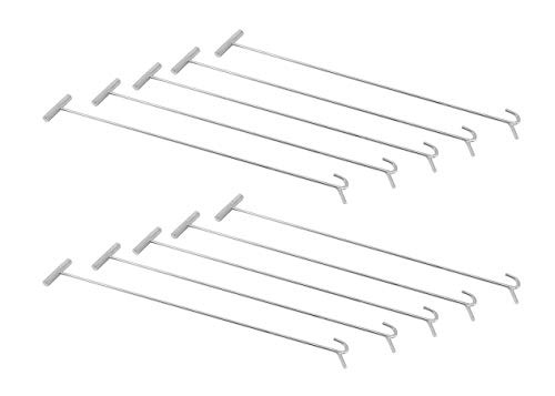 (10 Pack) Heavy Duty Chrome Fifth Wheel Pin Puller w/Hook 34" 10 - Pack