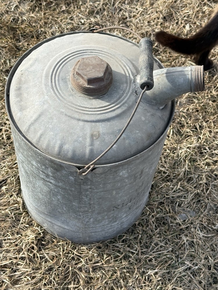 Vintage Galvanized Watering Can
